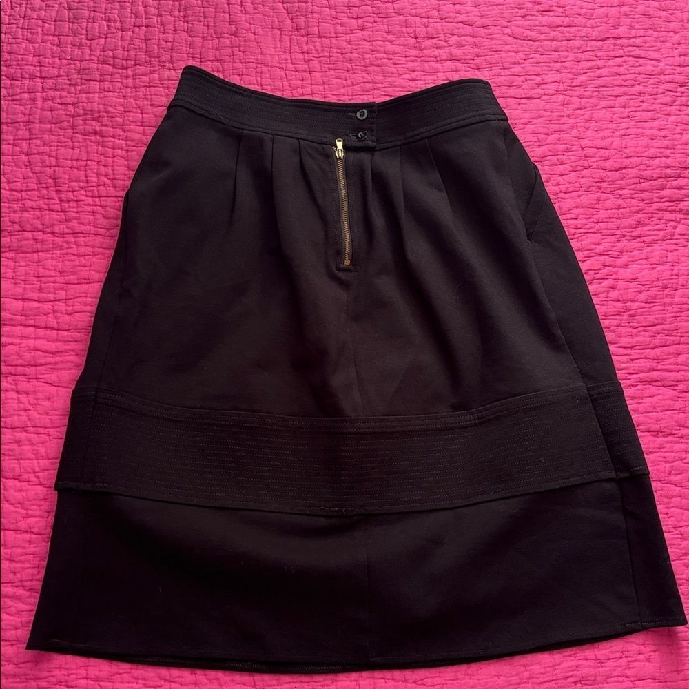 Marc By Marc Jacobs Black A-Line Skirt, US10 - Picture 5 of 8